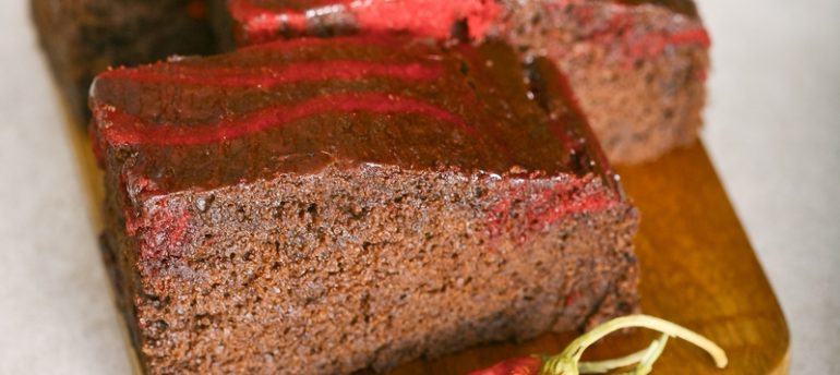 Čokoládový čili brownie